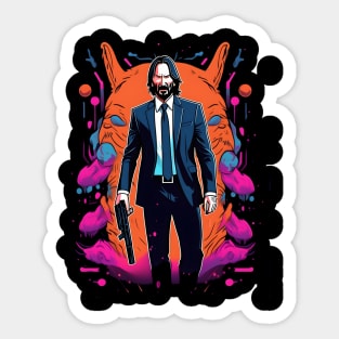 John Wick Sticker